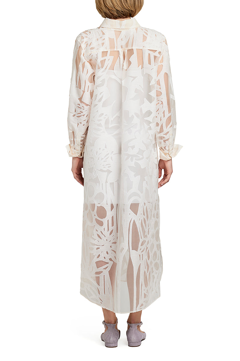 juna maxi dress Long Silk Shirt Dress – Juna Fashion Design Atelier