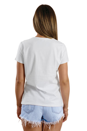 Short-sleeve crewneck T-shirt made from cotton-jersey  fabric for comfortable wear through the seasons.